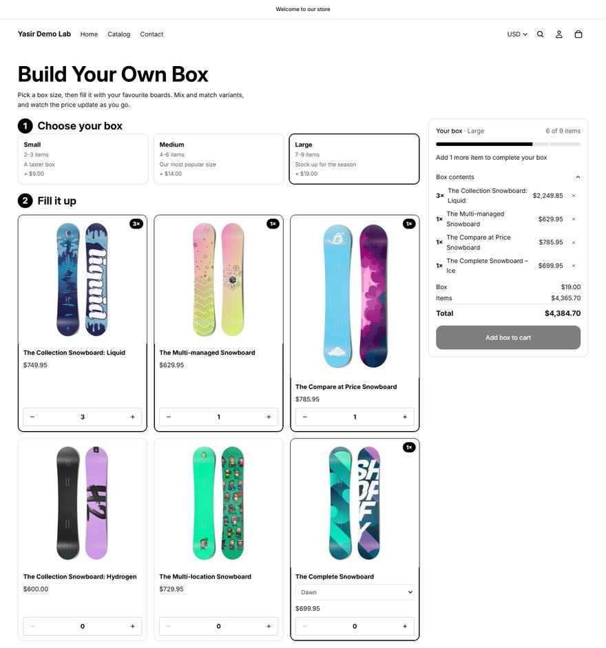 Build Your Own Box Build Your Own Box