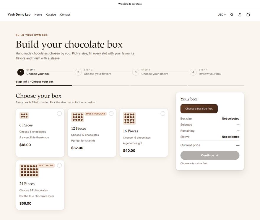 Chocolate Box Builder Chocolate Box Builder