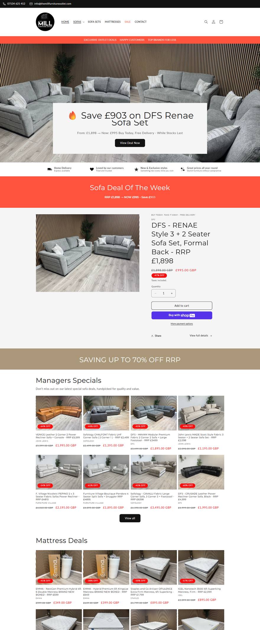 Mill Furniture Outlet store Mill Furniture Outlet store